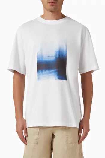 Hazy City T-shirt in Cotton
