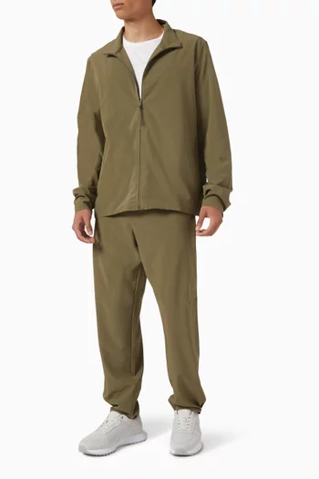 Logo Waistband Woven Sweatpants