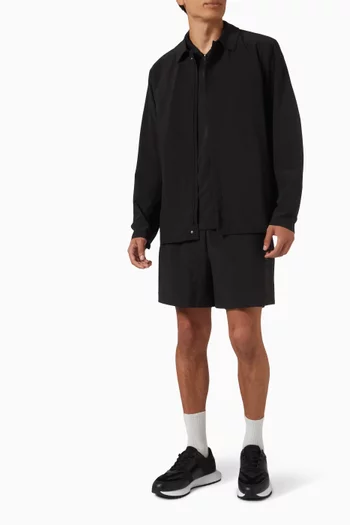 2-in-1 Gym Shorts in Stretch-fabric