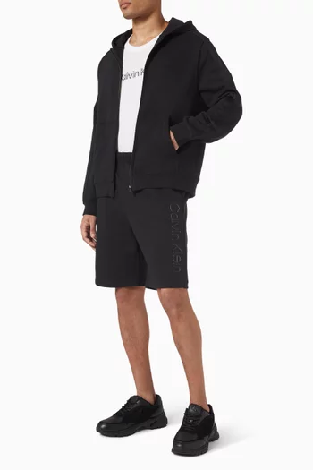 Shorts in Cotton-fleece