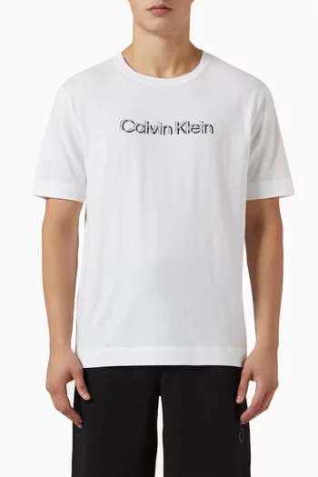 Logo T-shirt in Cotton Jersey