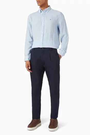 Regular-fit Shirt in Linen
