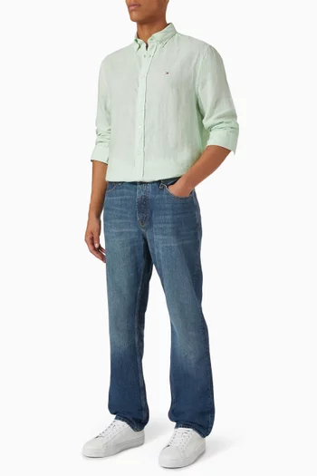 Regular-fit Shirt in Linen