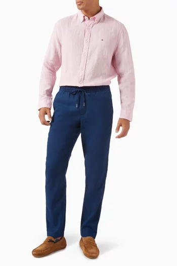 Pigment-dyed Shirt in Linen