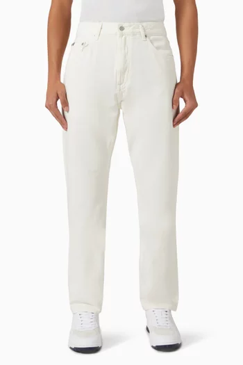Straight-leg Jeans in Denim