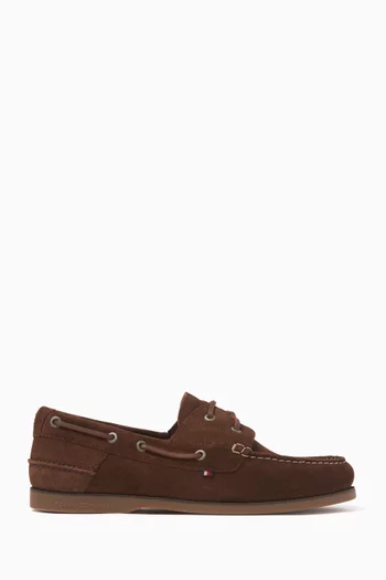 The Boat Shoes in Suede