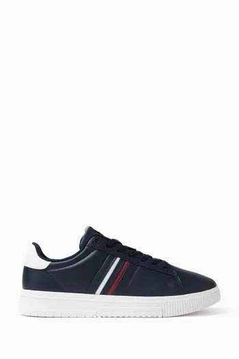 Modern Cupsole Sneakers in Leather