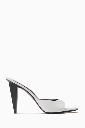 Sky 110 Mule Sandals in Satin