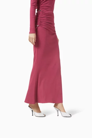 حذاء مفتوح ديت بكعب 110 مم جلد