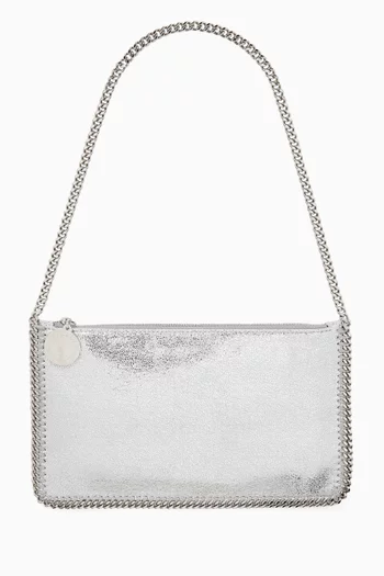 Falabella Pochette Shoulder Bag in Faux Shaggy Deer