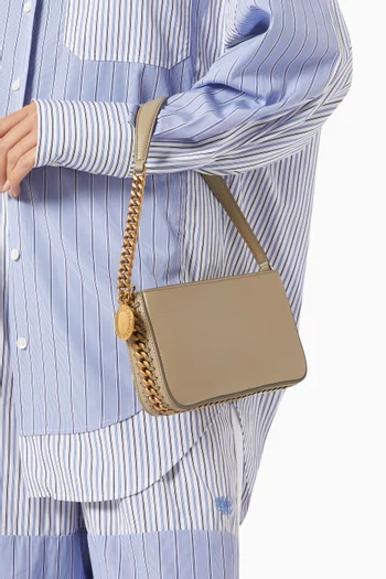 Frayme Baguette Bag in Alter Grained-eco leather