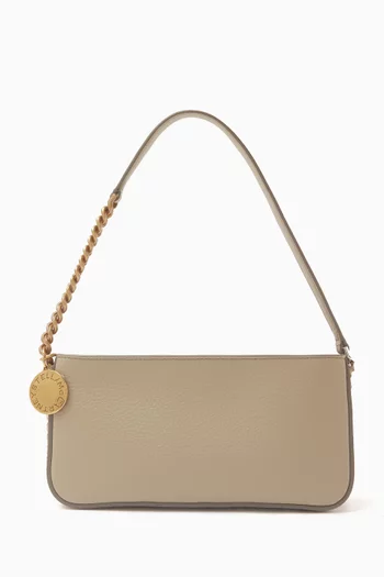 Frayme Baguette Bag in Alter Grained-eco leather