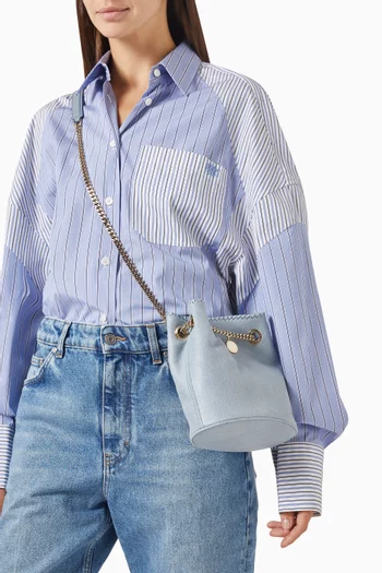 Falabella Bucket Bag in Eco Shaggy Deer