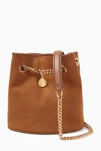Bucket Bag in Alter Suede