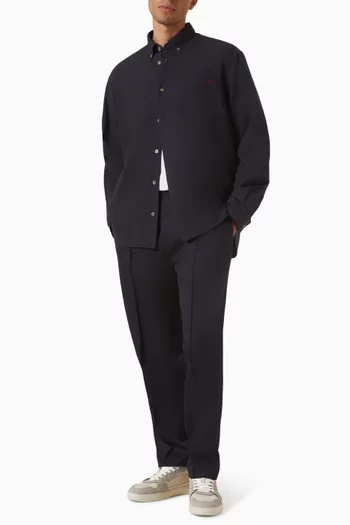 قميص ماتيو بشعار الماركة قطن