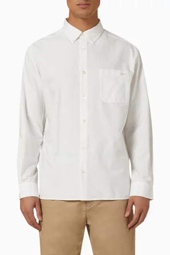 Mateo Logo Shirt in Cotton