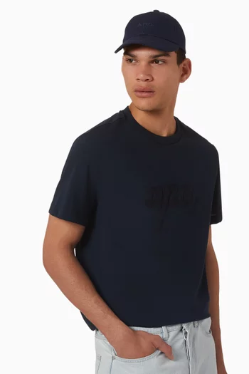 Charlie Baseball Cap in Cotton-canvas