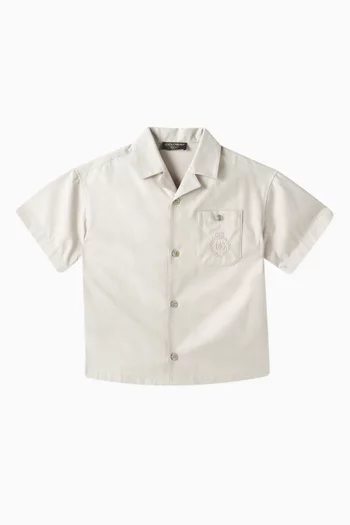 DG Logo Shirt in Poplin