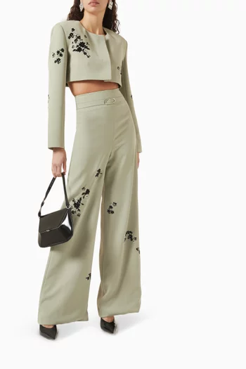 Studded Garden Crop Jacket