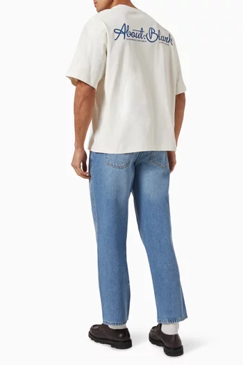 Banner T-shirt in Cotton