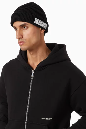 Waffle Script Beanie