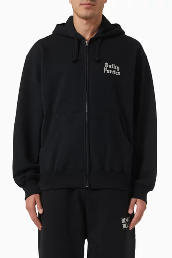 Full Zip Hoodie in Cotton
