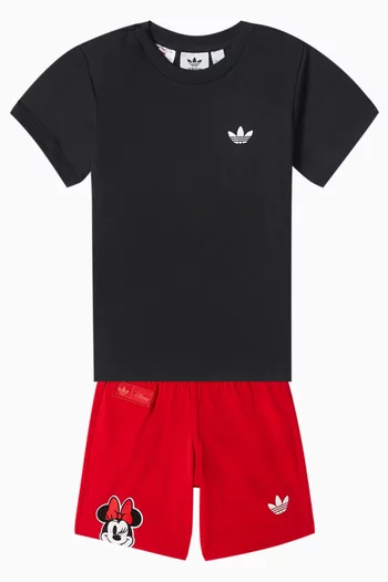 x Disney Minnie Mouse Shorts and Tee Set