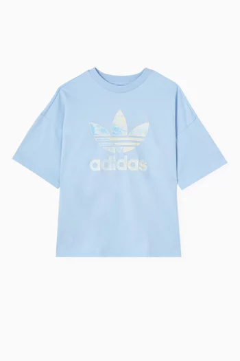 Summer Printed T-shirt in Cotton