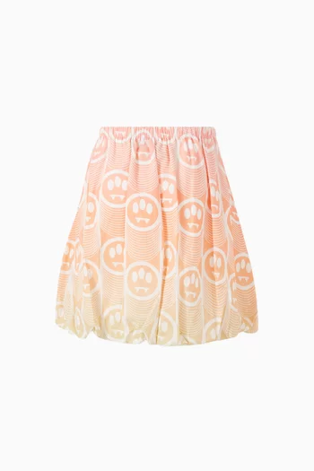 Ombre Skirt in Poplin