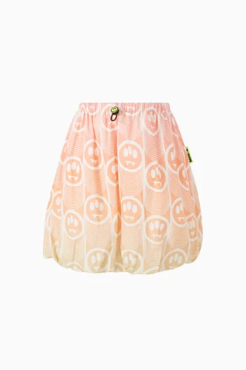 Ombre Skirt in Poplin
