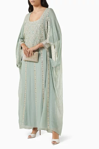 All-over Embellished Kaftan