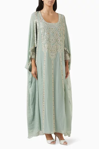All-over Embellished Kaftan