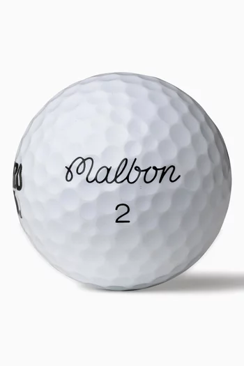 x Malbon Golf Golf Balls, Set of 3