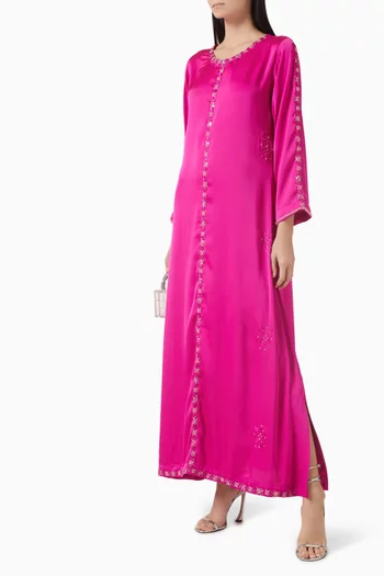 Bead-embellished Kaftan