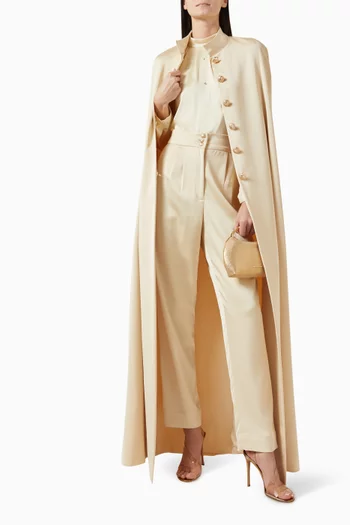Vuitton Set in Crepe-satin