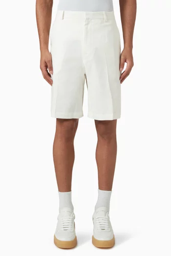 Pleated Shorts in Linen