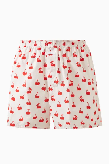 Cotton Poplin 3" Boxer Briefs