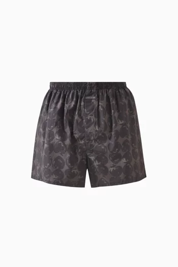 Cotton Poplin 3" Boxer Briefs