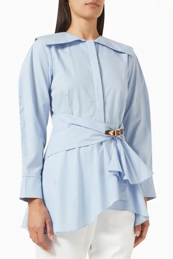 Aloha Belted Shirt