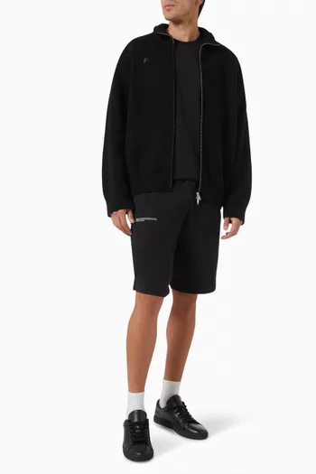 DNA Zip-up Sweater in Recycled Cashmere