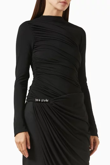 Seraphy Top in Stretch Crepe