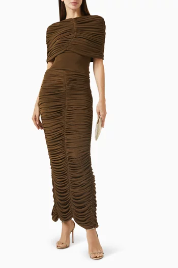 Amand Top & Skirt Set in Jersey