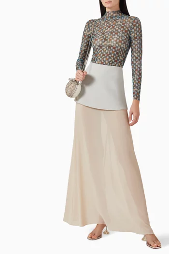 La Reverie Tattoo Top in Mesh