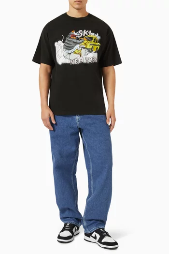 Ski NYC T-shirt in Cotton