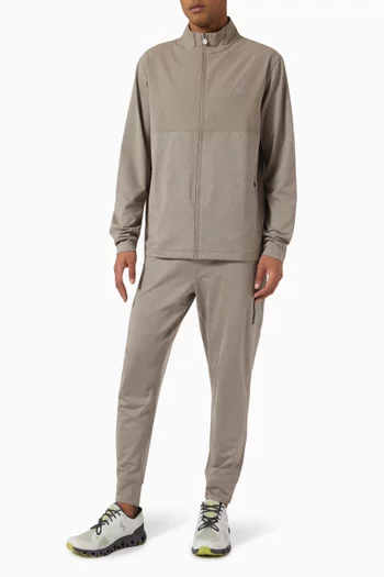 Sunday Element Track Jacket in Stretch Knit