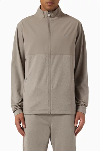 Sunday Element Track Jacket in Stretch Knit