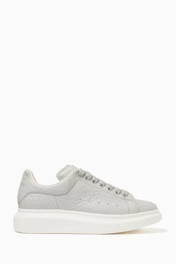 Oversized Sneakers in Leather