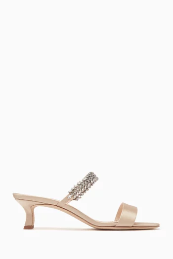 Kifasan 50 Mules in Satin