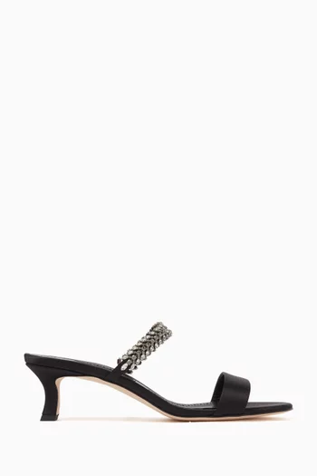 Kifasan 50 Mules in Satin