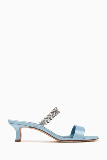 Kifasan 50 Mules in Satin